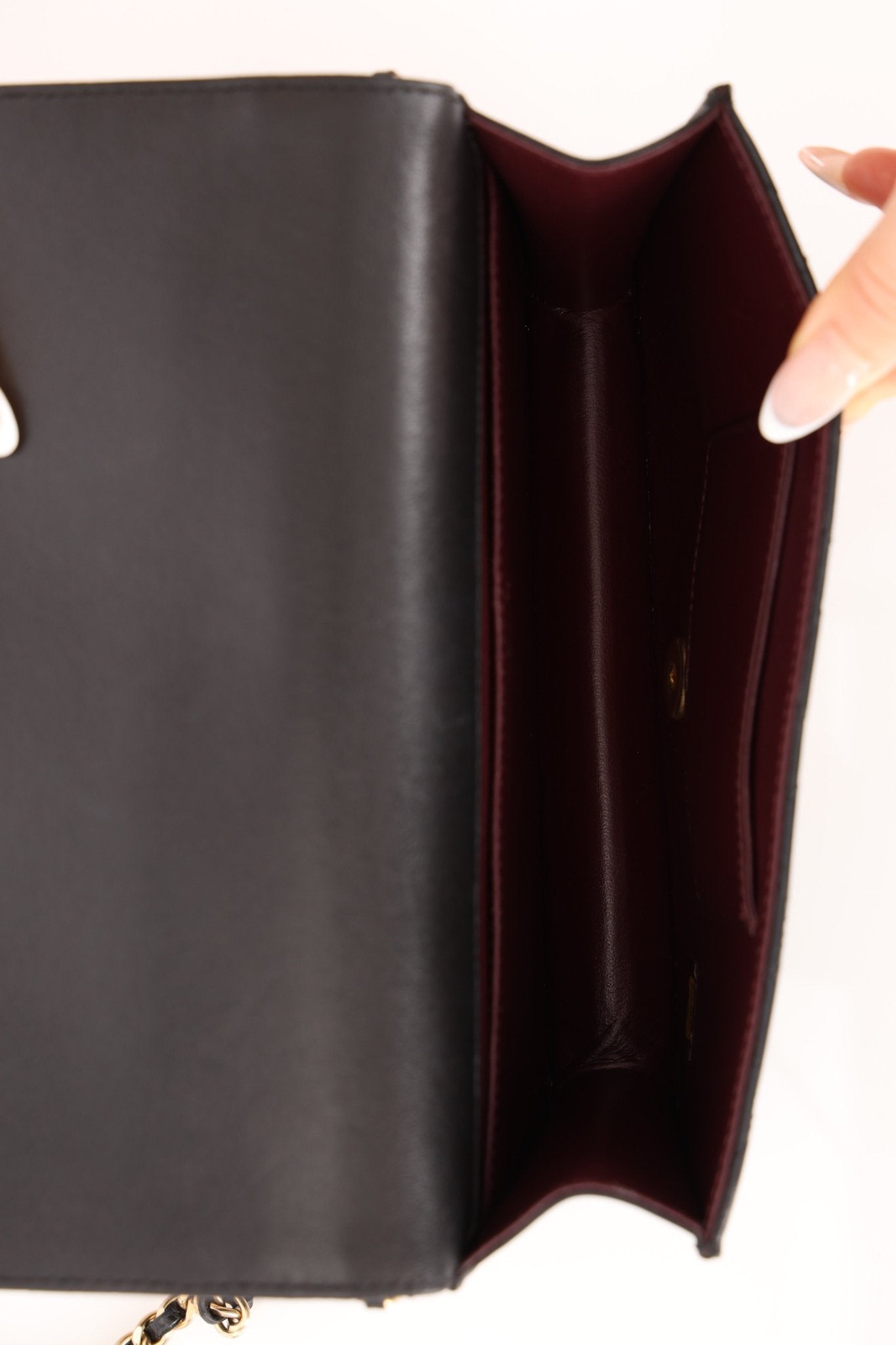 Chanel 2014 Quilted Lambskin Medium Turnlock Flap - FashioNica