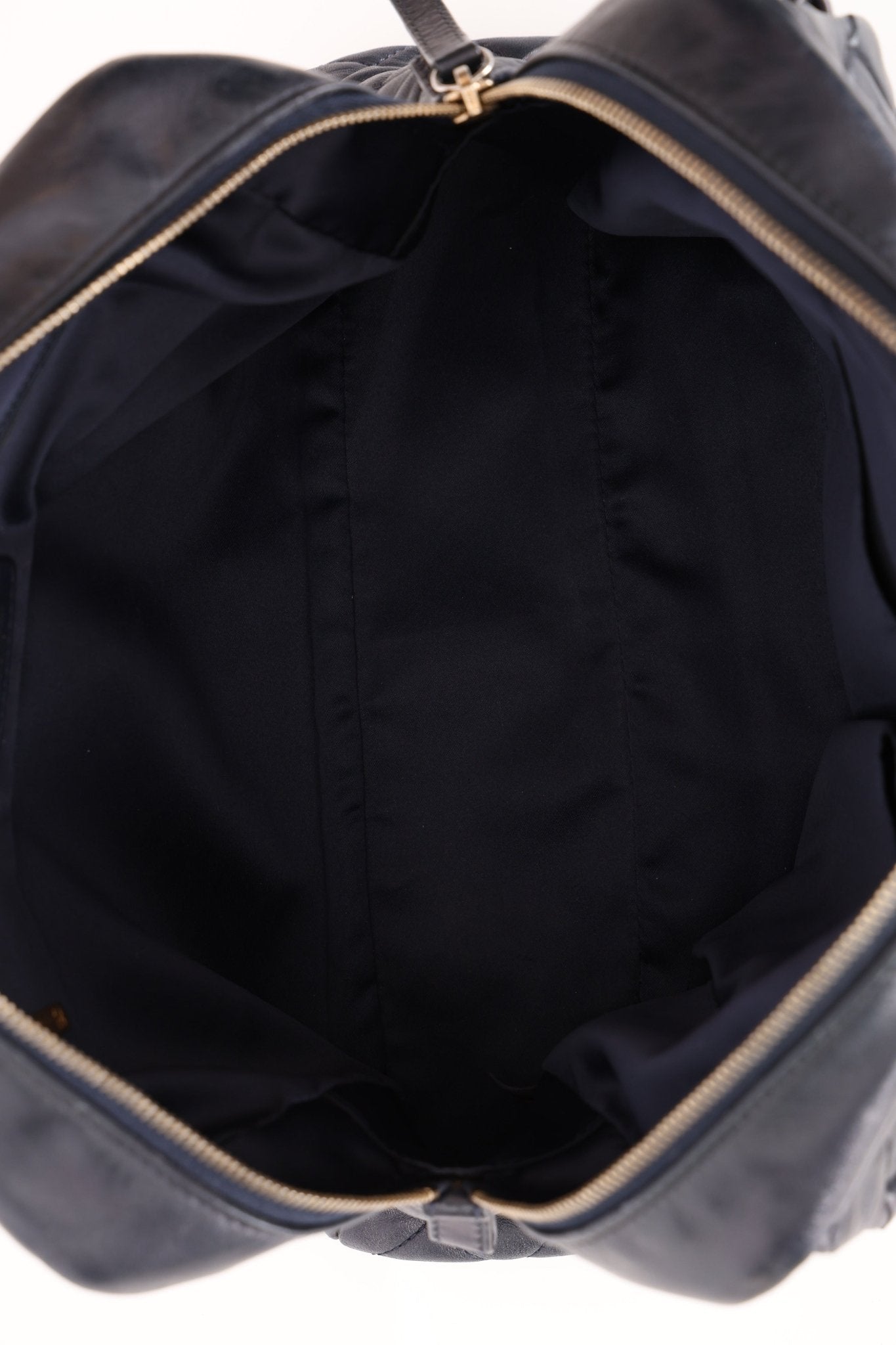 Chanel 2014 Quilted Lambskin Navy Classic Flap Chain Tote - FashioNica