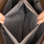 Chanel 2014 Taupe Medium Executive Tote w/ Strap - FashioNica