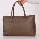 Chanel 2014 Taupe Medium Executive Tote w/ Strap - FashioNica