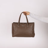 Chanel 2014 Taupe Medium Executive Tote w/ Strap - FashioNica
