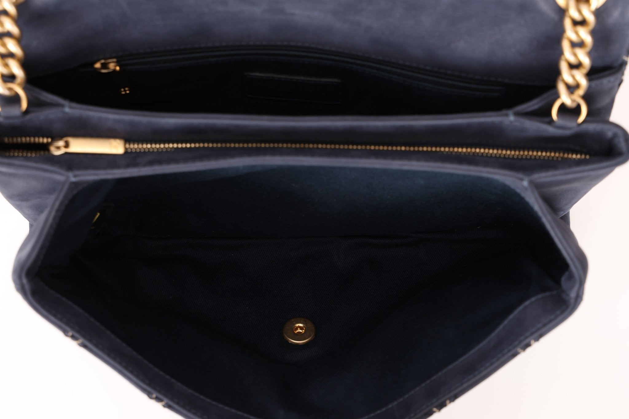 Chanel 2014 Triple Stitch Iridescent Medium Flap Bag - FashioNica