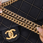Chanel 2014 Triple Stitch Iridescent Medium Flap Bag - FashioNica