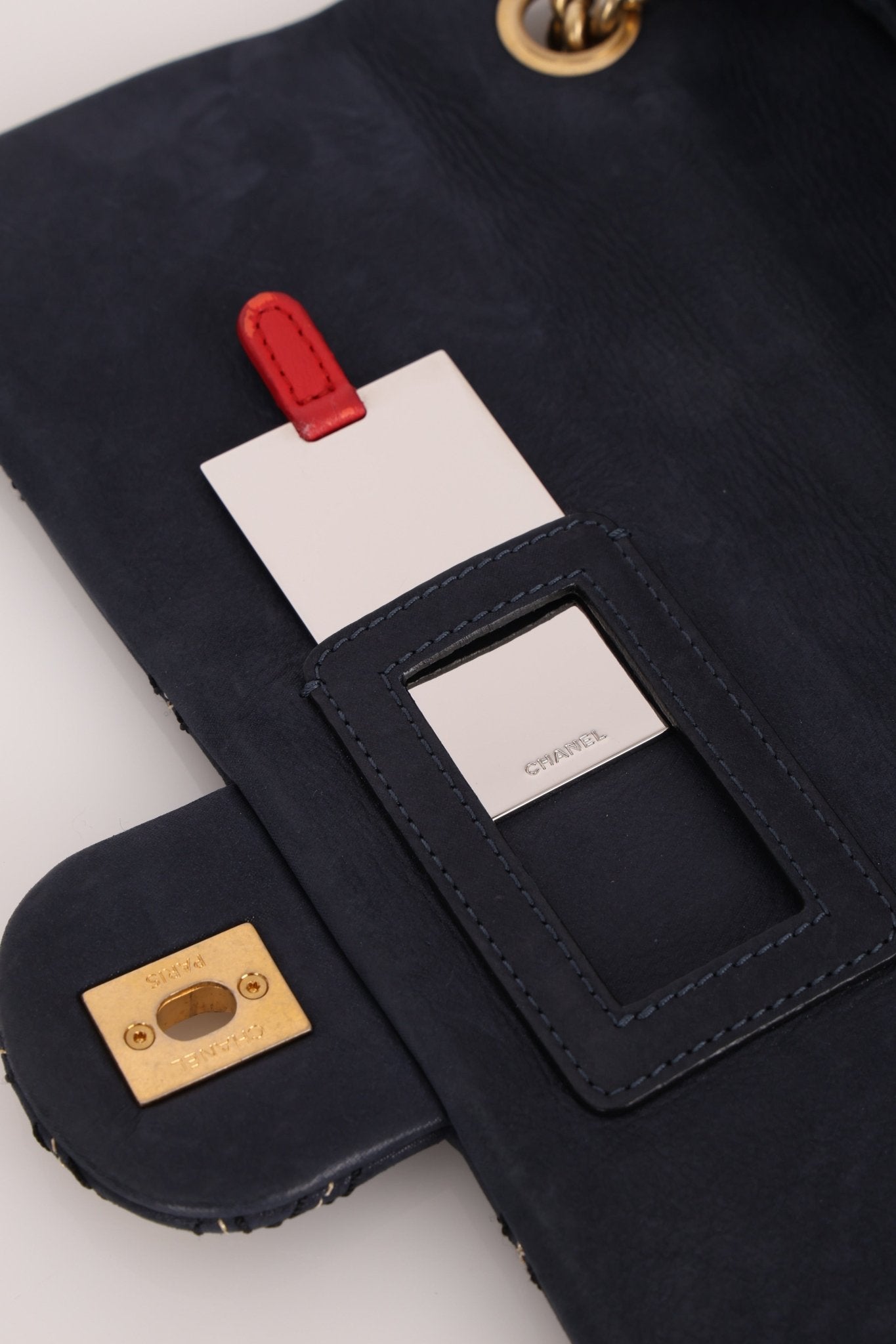 Chanel 2014 Triple Stitch Iridescent Medium Flap Bag - FashioNica