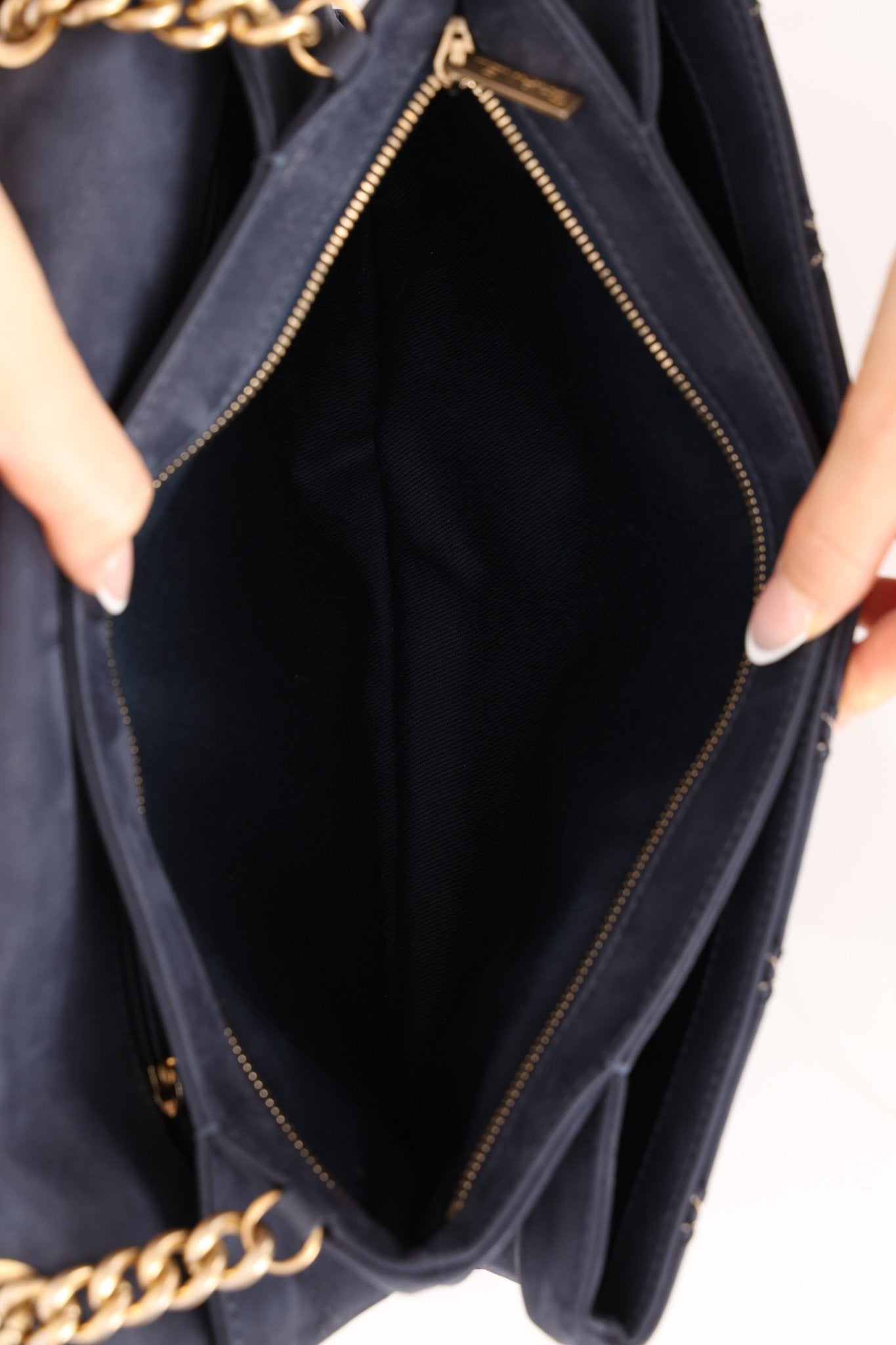 Chanel 2014 Triple Stitch Iridescent Medium Flap Bag - FashioNica