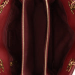 Chanel 2015 Burgundy Paris - Salzburg CC Eyelet Tote - FashioNica