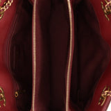 Chanel 2015 Burgundy Paris - Salzburg CC Eyelet Tote - FashioNica