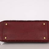 Chanel 2015 Burgundy Paris - Salzburg CC Eyelet Tote - FashioNica