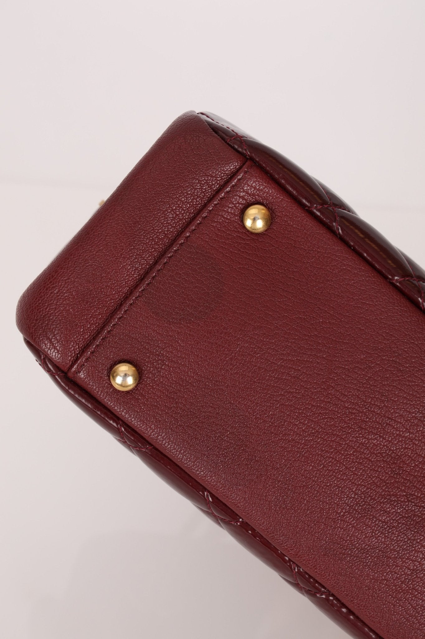 Chanel 2015 Burgundy Paris - Salzburg CC Eyelet Tote - FashioNica