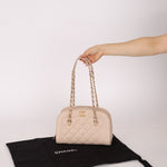 Chanel 2015 Calfskin Mademoiselle Chain Bowler Bag GHW - FashioNica