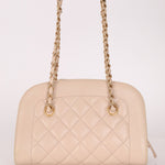 Chanel 2015 Calfskin Mademoiselle Chain Bowler Bag GHW - FashioNica