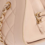 Chanel 2015 Calfskin Mademoiselle Chain Bowler Bag GHW - FashioNica