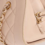 Chanel 2015 Calfskin Mademoiselle Chain Bowler Bag GHW - FashioNica