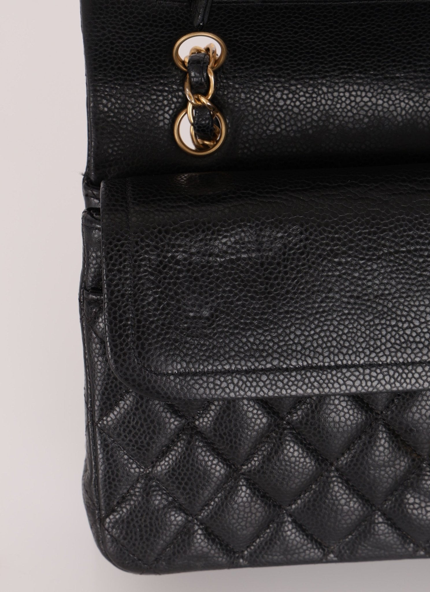 Chanel 2015 Caviar Medium Double Flap - FashioNica