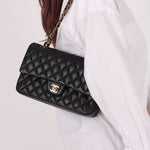 Chanel 2015 Caviar Medium Double Flap - FashioNica