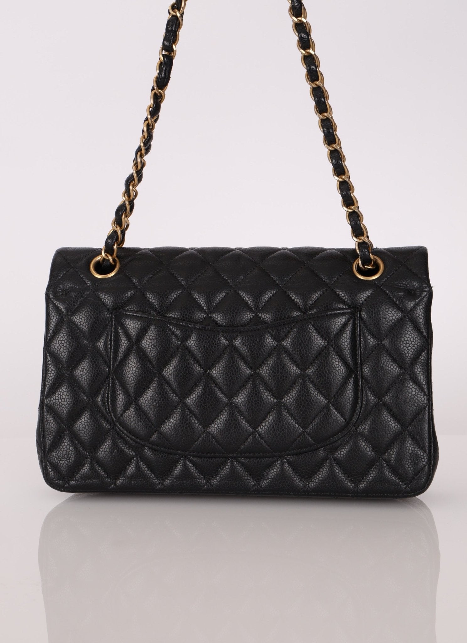 Chanel 2015 Caviar Medium Double Flap - FashioNica