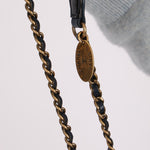 Chanel 2015 Glazed Goatskin Quilted Medium CC Eyelet Flap - FashioNica