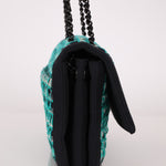 Chanel 2015 Houndstooth Tweed Single Flap - FashioNica