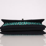 Chanel 2015 Houndstooth Tweed Single Flap - FashioNica