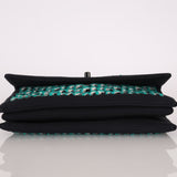 Chanel 2015 Houndstooth Tweed Single Flap - FashioNica