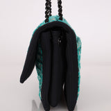 Chanel 2015 Houndstooth Tweed Single Flap - FashioNica