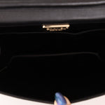 Chanel 2015 Lambskin Chocolate Bar Piercing CC Studded Mini Full Flap - FashioNica