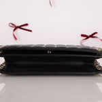 Chanel 2015 Lambskin Chocolate Bar Piercing CC Studded Mini Full Flap - FashioNica