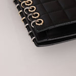 Chanel 2015 Lambskin Chocolate Bar Piercing CC Studded Mini Full Flap - FashioNica