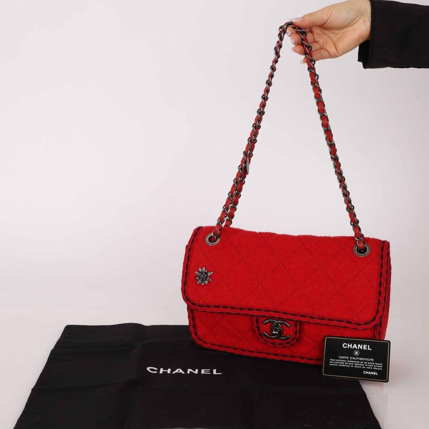 Chanel 2015 Paris - Salzburg Edelweiss Small Flap Bag - FashioNica