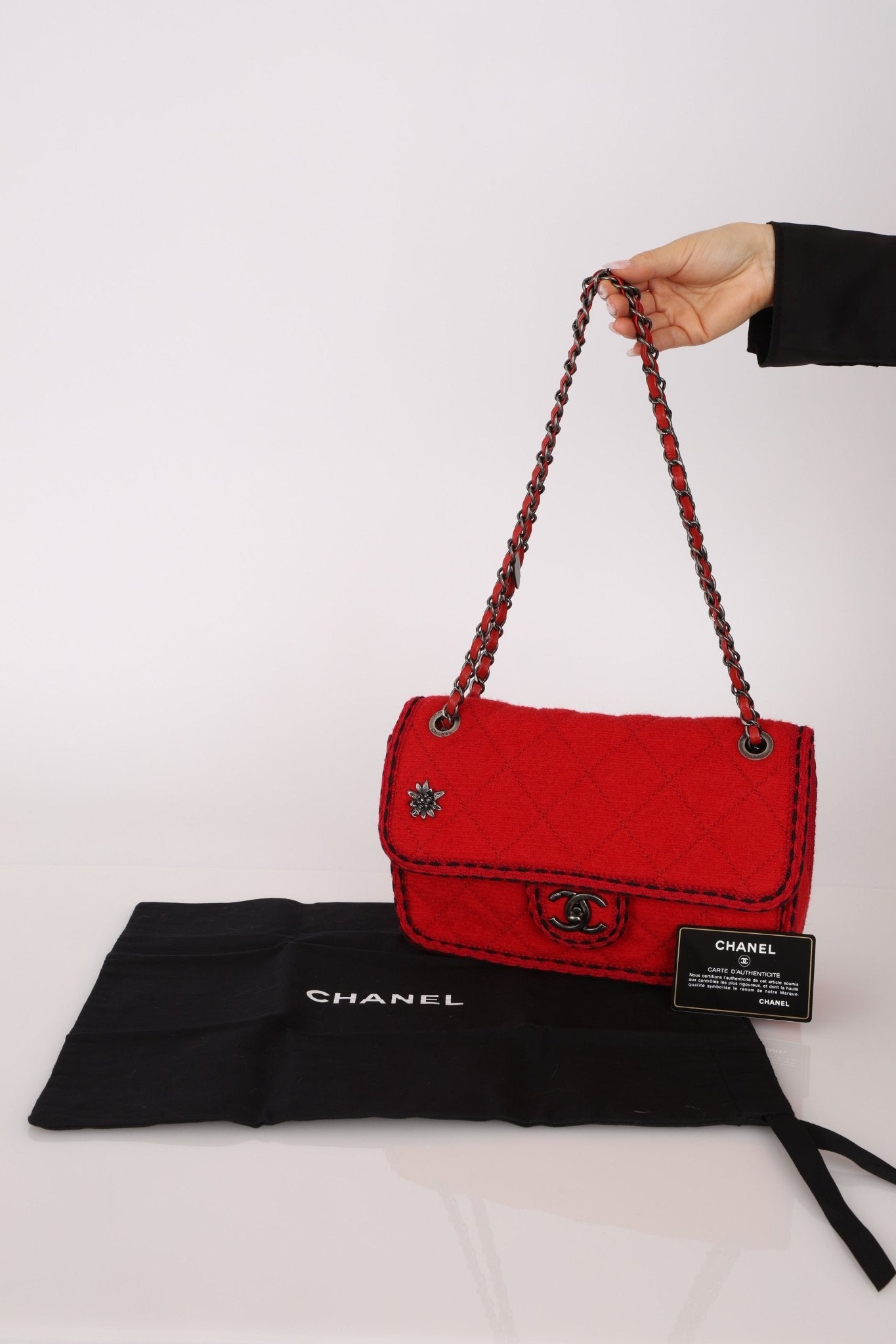 Chanel 2015 Paris - Salzburg Edelweiss Small Flap Bag - FashioNica