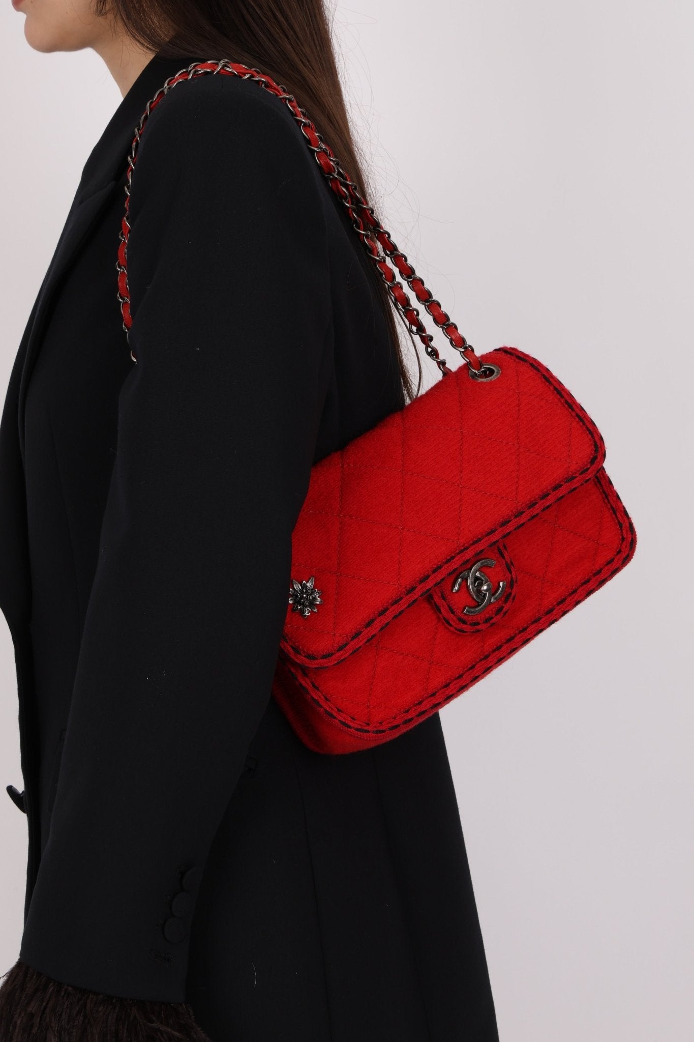 Chanel 2015 Paris - Salzburg Edelweiss Small Flap Bag - FashioNica