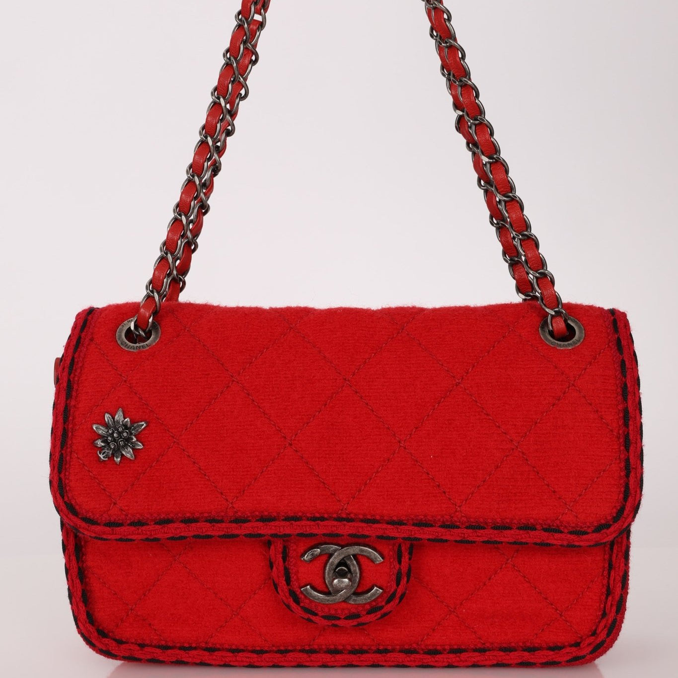Chanel 2015 Paris - Salzburg Edelweiss Small Flap Bag - FashioNica