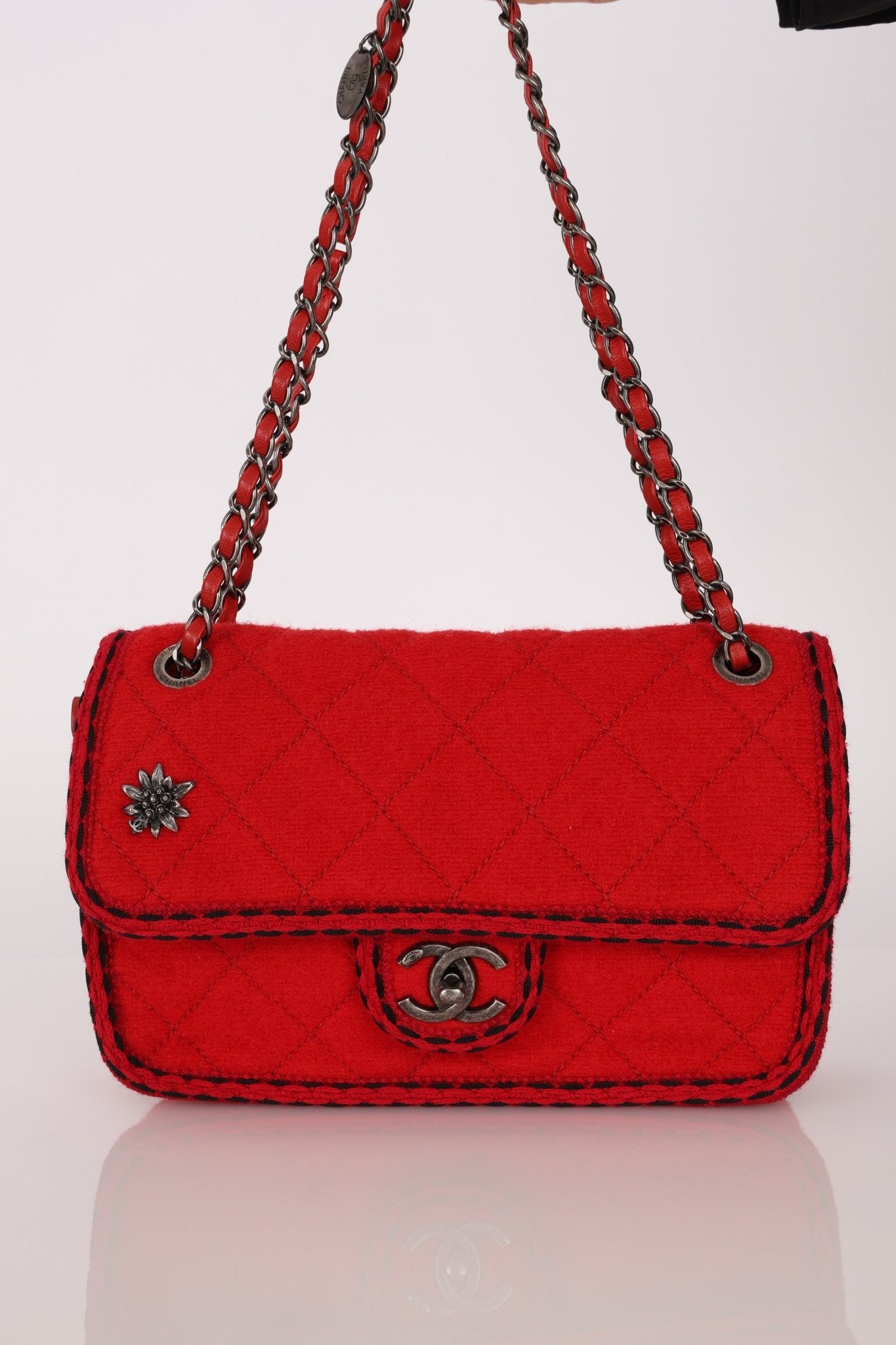 Chanel 2015 Paris - Salzburg Edelweiss Small Flap Bag - FashioNica