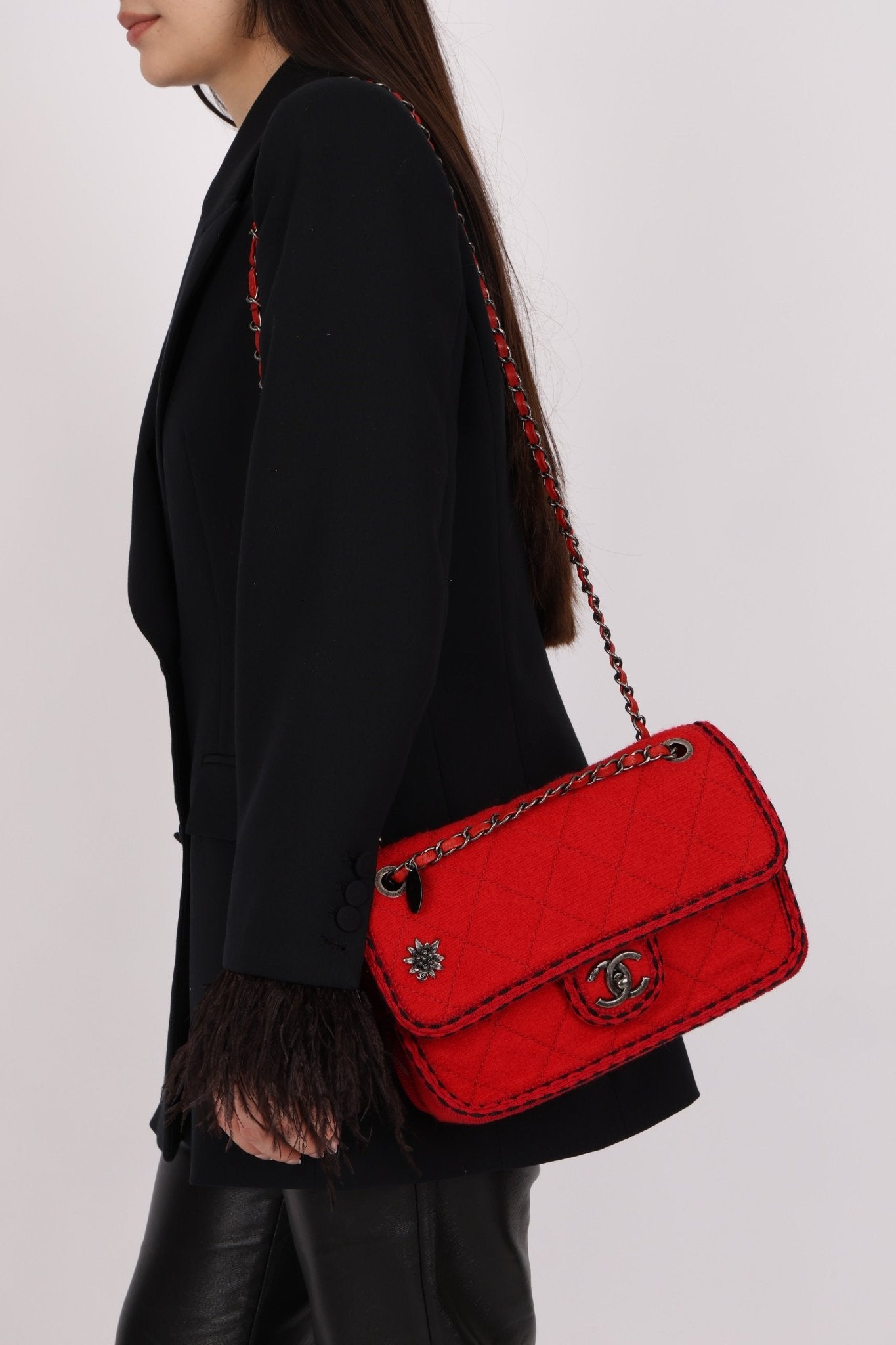 Chanel 2015 Paris - Salzburg Edelweiss Small Flap Bag - FashioNica