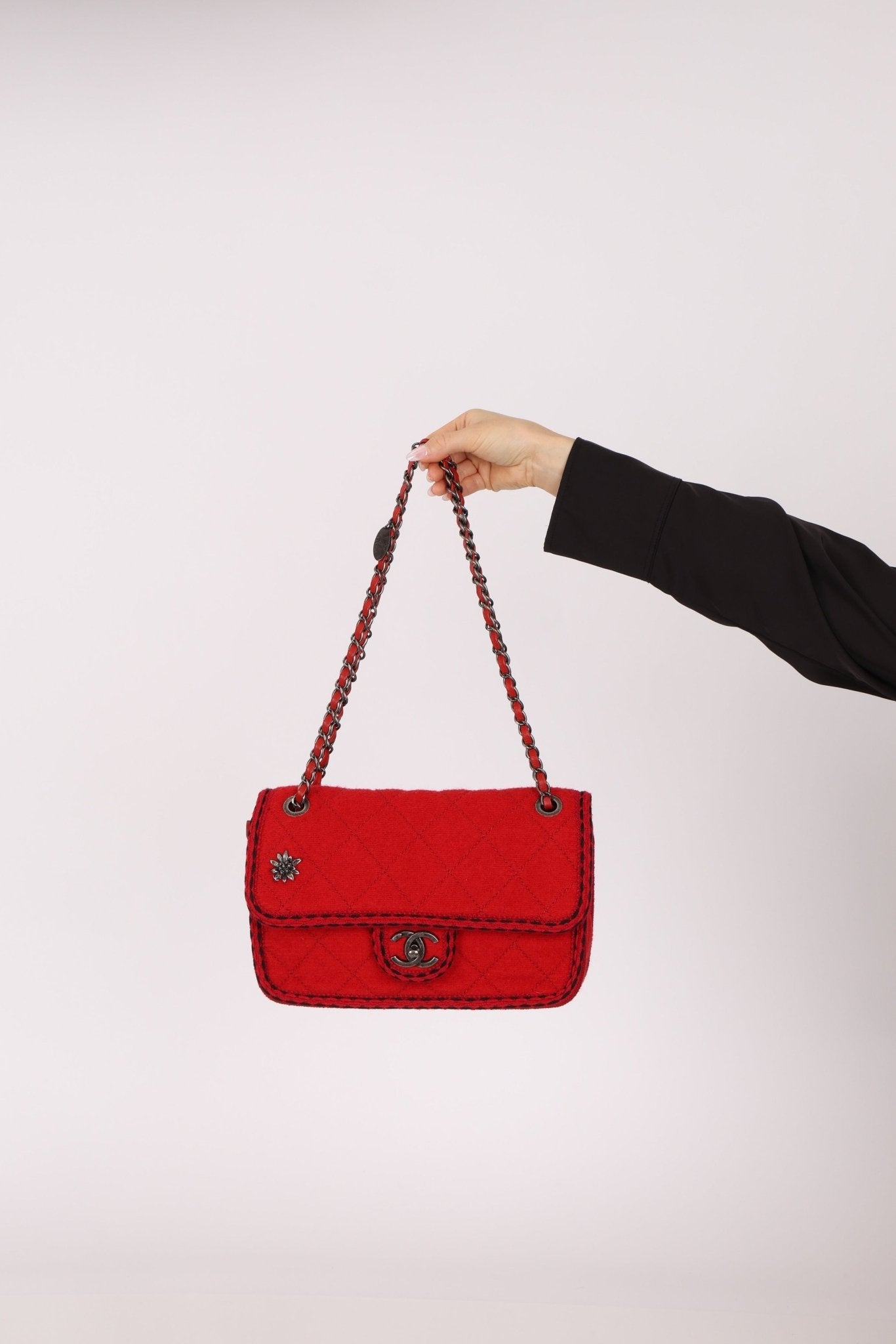 Chanel 2015 Paris - Salzburg Edelweiss Small Flap Bag - FashioNica