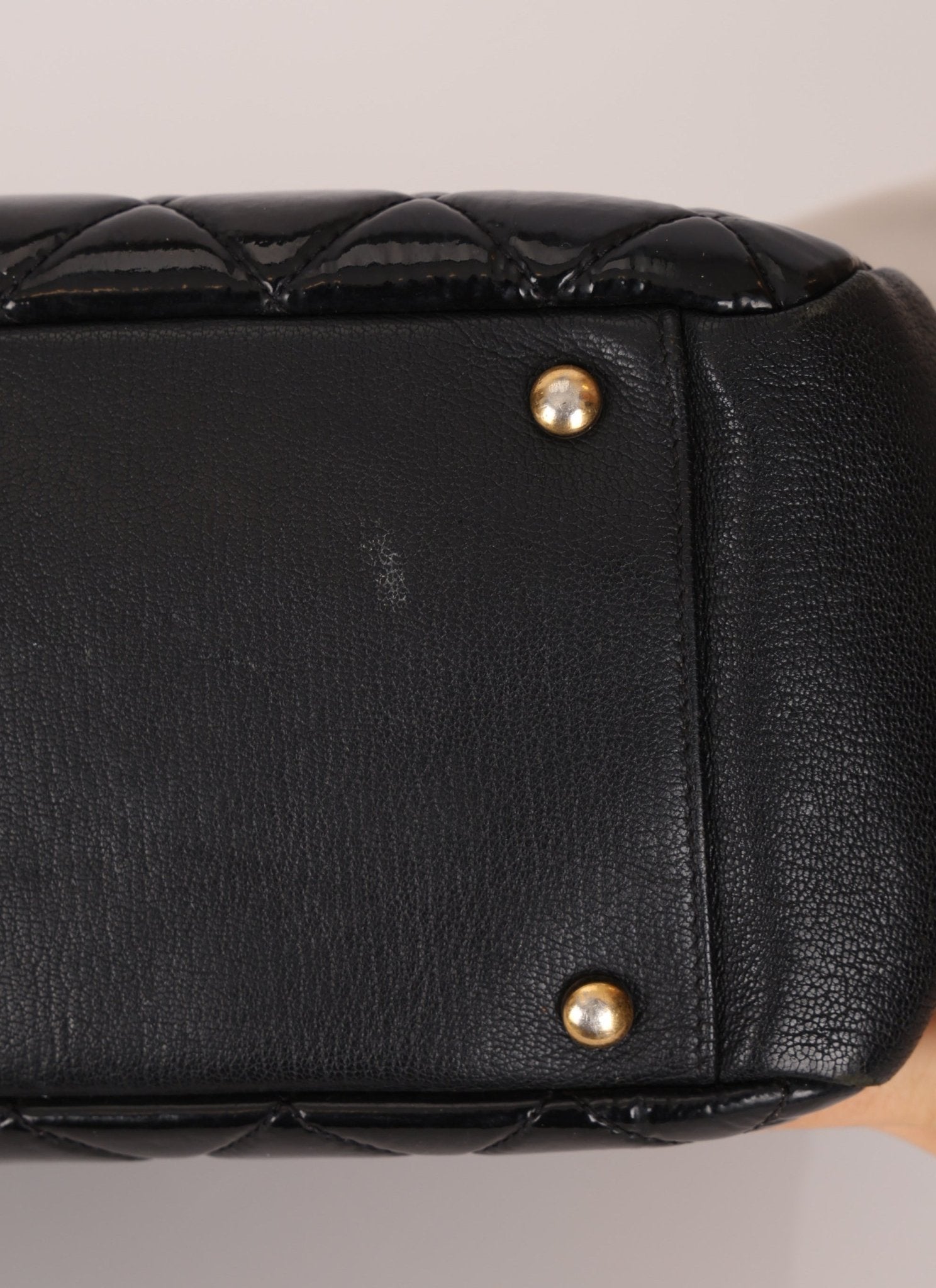 Chanel 2015 Patent CC Eyelet Tote - FashioNica