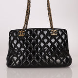 Chanel 2015 Patent CC Eyelet Tote - FashioNica