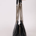 Chanel 2015 Patent Chain Grommet CC Tote - FashioNica