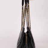 Chanel 2015 Patent Chain Grommet CC Tote - FashioNica