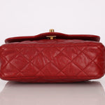 Chanel 2015 Red Caviar Mini Paris Flap - FashioNica