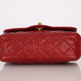 Chanel 2015 Red Caviar Mini Paris Flap - FashioNica