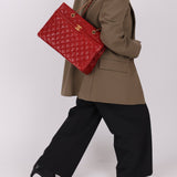 Chanel 2015 Red Caviar Paris Tote Bag - FashioNica