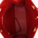 Chanel 2015 Red Caviar Paris Tote Bag - FashioNica