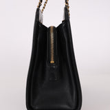 Chanel 2015 Sheepskin Diamond Quilted Chain Tote - FashioNica