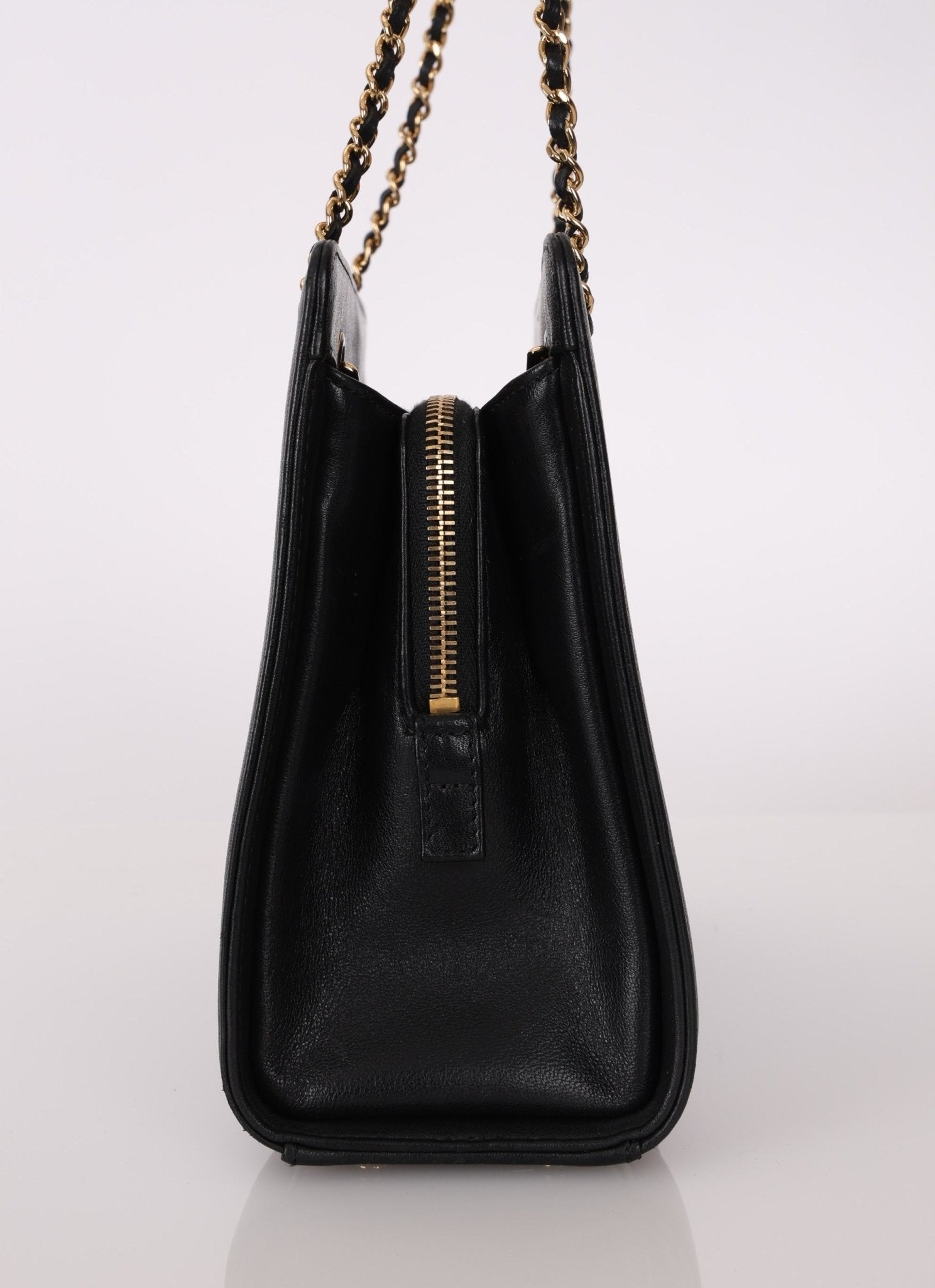 Chanel 2015 Sheepskin Diamond Quilted Chain Tote - FashioNica