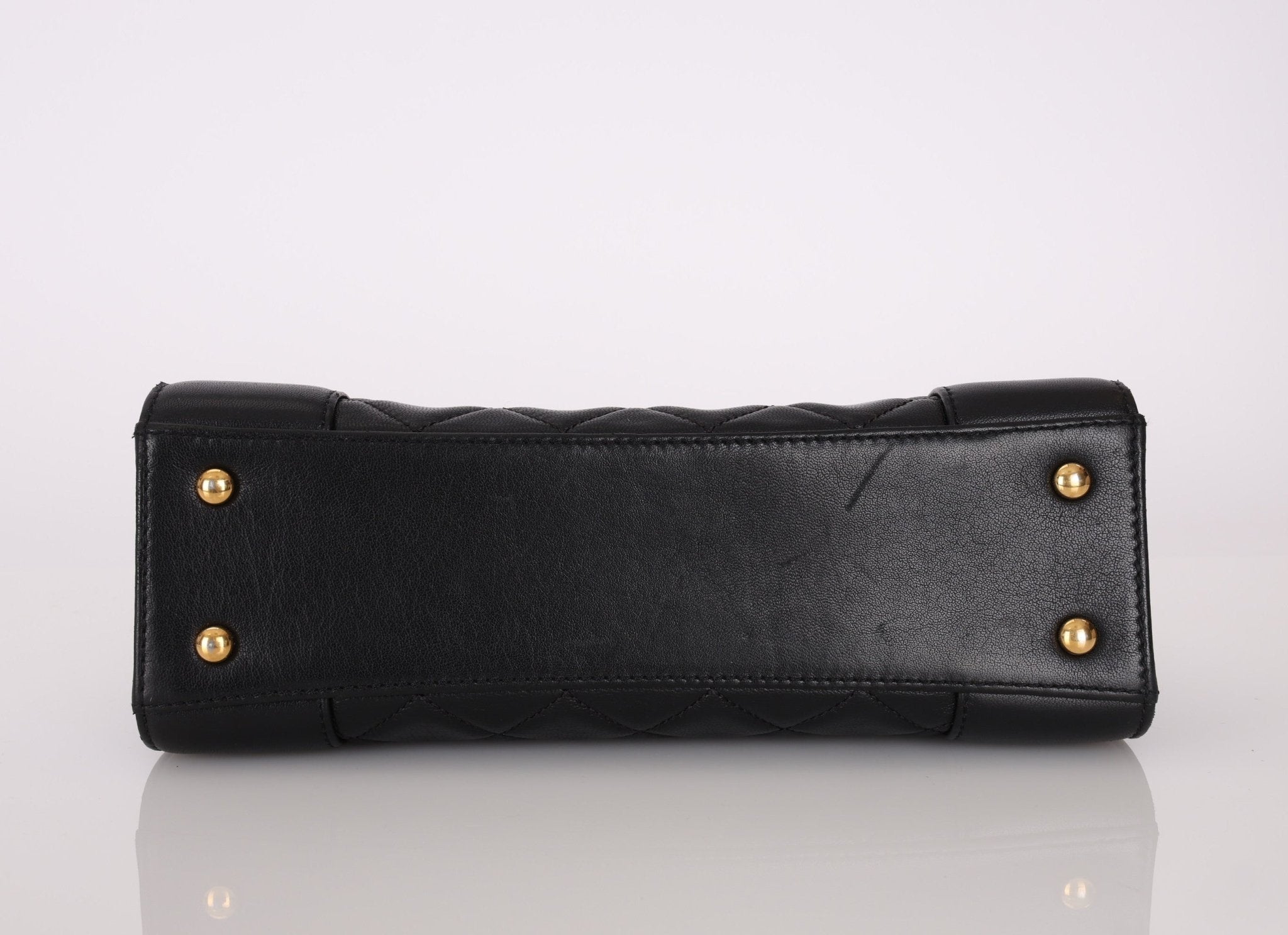 Chanel 2015 Sheepskin Diamond Quilted Chain Tote - FashioNica