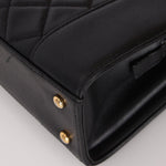 Chanel 2015 Sheepskin Diamond Quilted Chain Tote - FashioNica