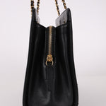 Chanel 2015 Sheepskin Diamond Quilted Chain Tote - FashioNica