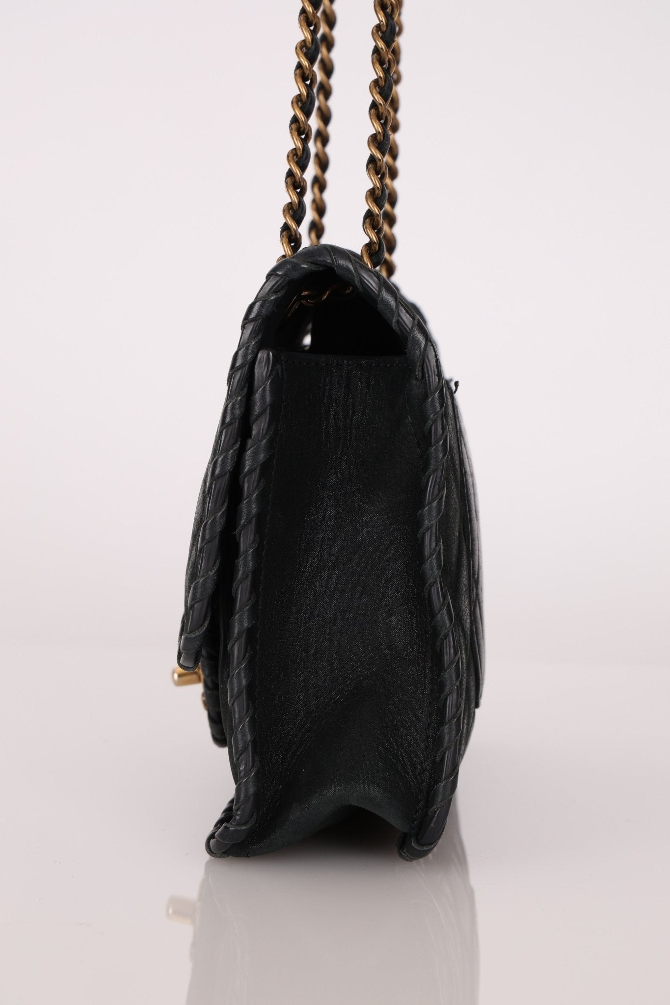 Chanel 2015 Small Iridescent Calfskin Happy Stitchy Flap Bag - FashioNica