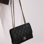 Chanel 2015 Small Iridescent Calfskin Happy Stitchy Flap Bag - FashioNica